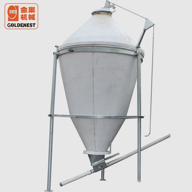 Auger Feeding Storage Silo With Large Size